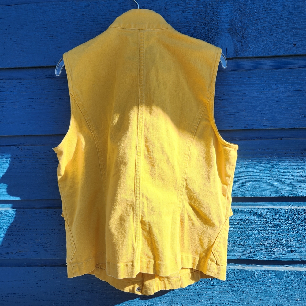 Ralph Lauren Yellow Women's Vest - Picture 4 of 8